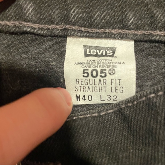 Vintage mens Levi’s 505 size 40/32 - Picture 3 of 4